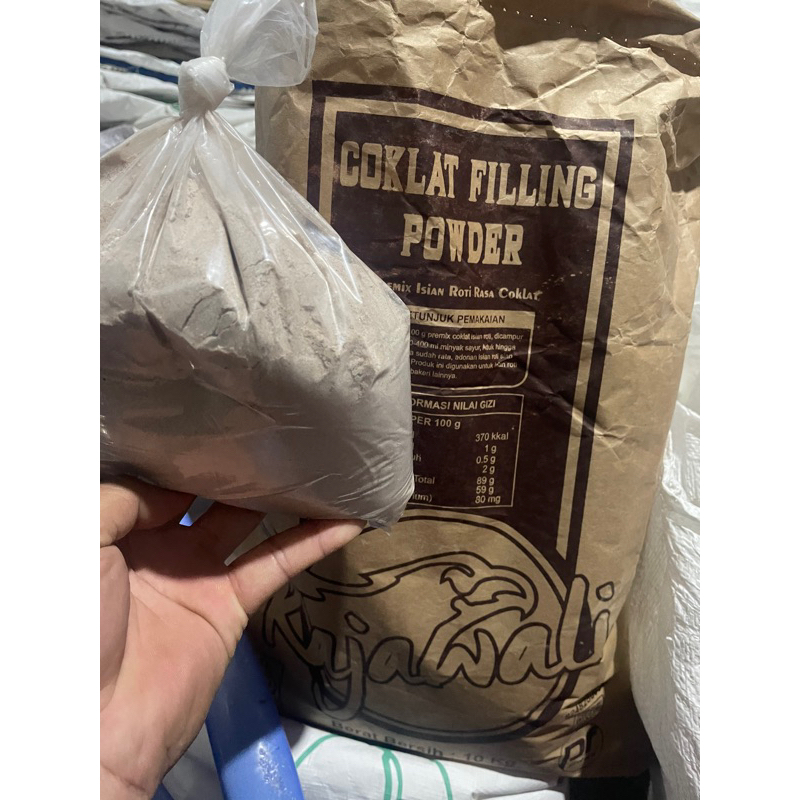 

Coklat Filling Bubuk Rajawali 1 Kg / Coklat Filling Powder Rajawali 500 Gram