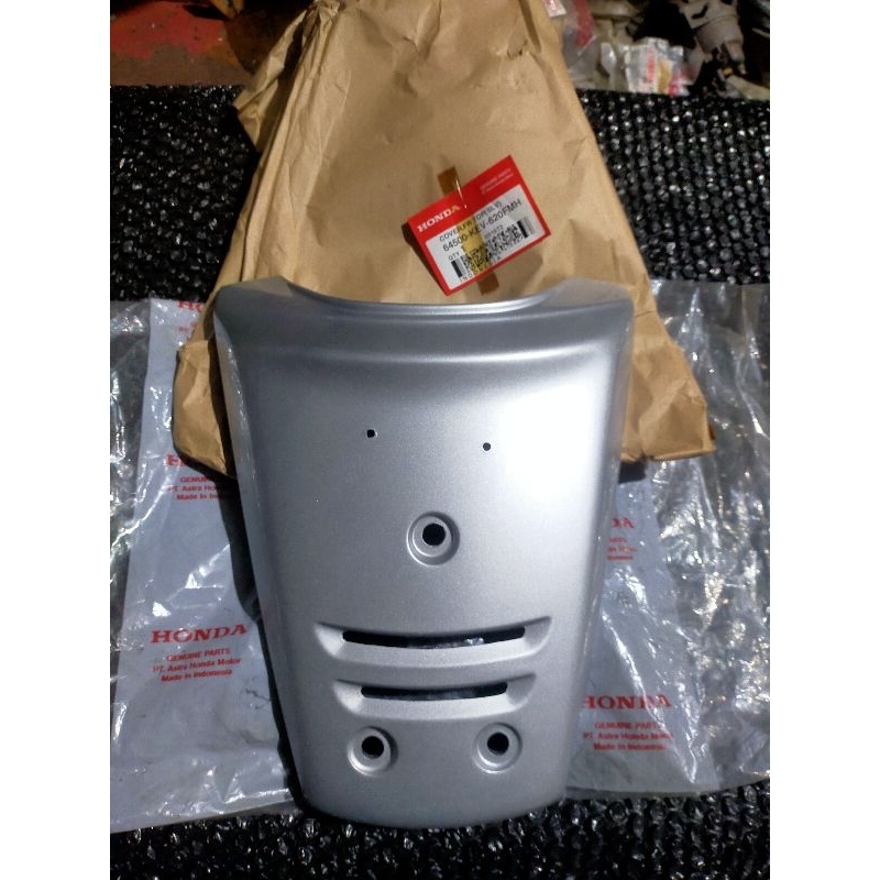 caver cover dasi dada tameng depan Honda Supra xx original silver
