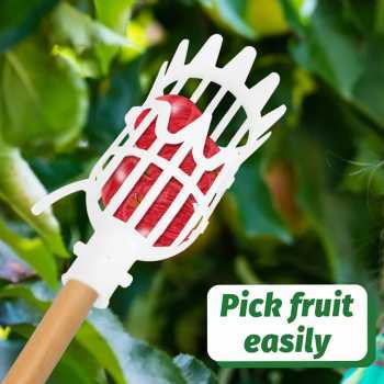 Sekop Pemetik Buah Garden Fruit Picker Tool / Fruit Picker Kantong Panen Alat Petik Buah Besi Pemeti