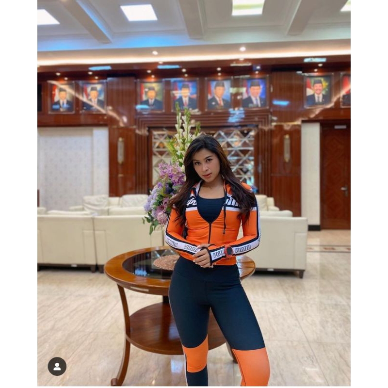 SXB SPORT-SETELAN SENAM AEROBIC WANITA  TERBARU BAHAN IMPORT ORI SXB SPORT INDONESIA