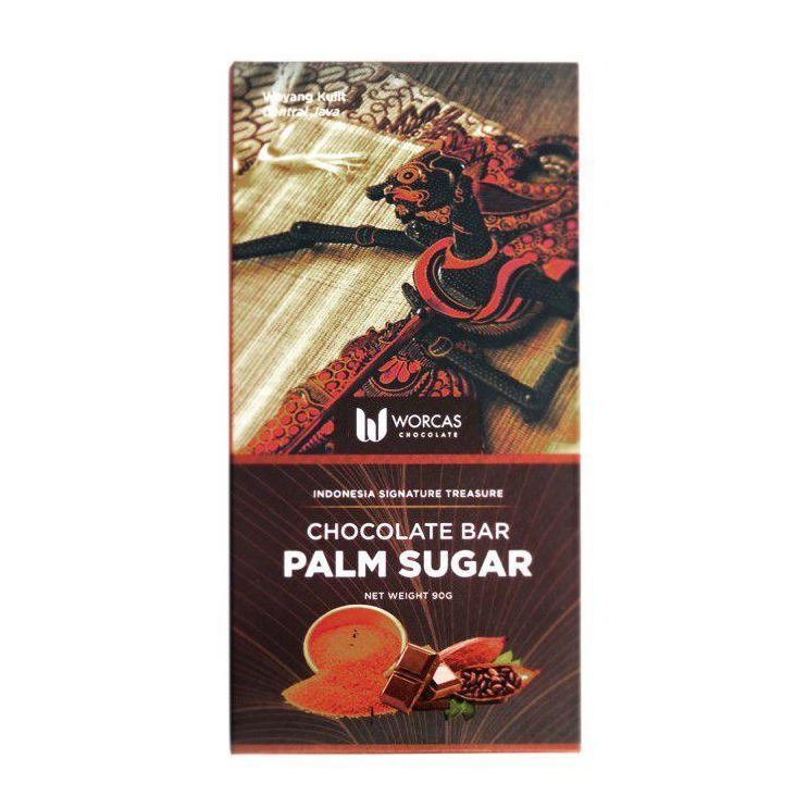 

Worcas Chocolate Bar Dark Chocolate Palm Sugar Berat Satuan 90 gram Coklat Premium Cokelat