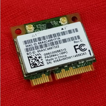 wifi card laptop Atheros AR5B195 Wireless Bluetooth Half PCI-E card wifi 150m Bluetooth 3.0