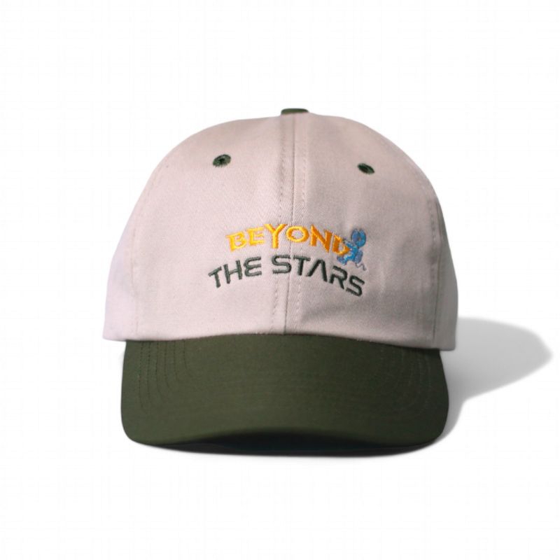 TOPI BASEBALL CAPS DESIGN BEYOND THE STAR OFFWHITE - ARMY