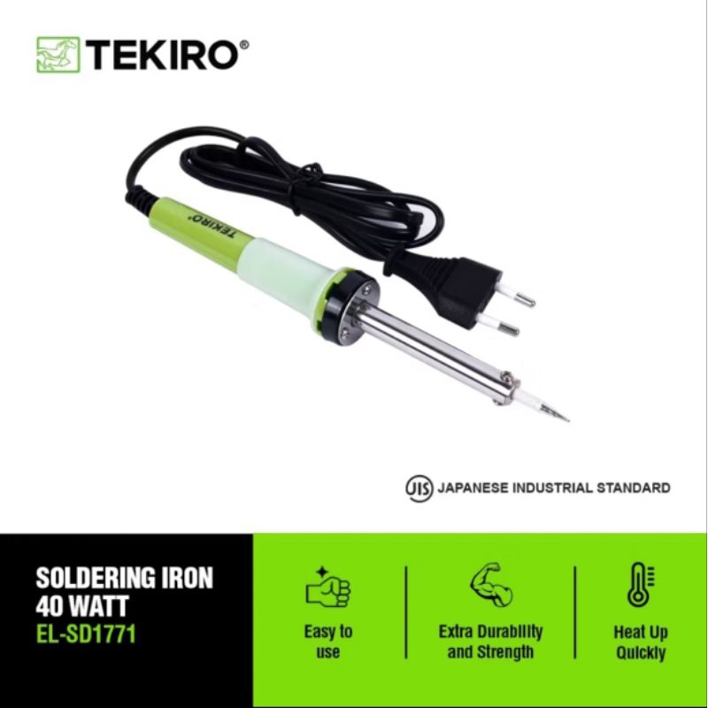TEKIRO soldering iron 40 WATT solder listrik 40watt ORIGINAL