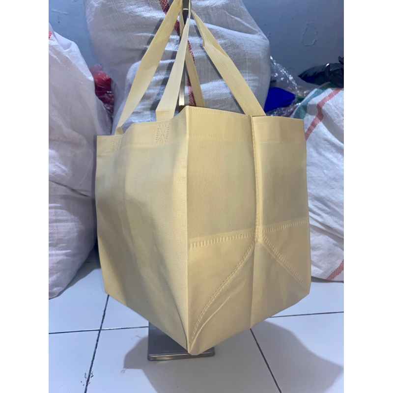 

(1 PACK = 60 PCS) TAS HAJATAN 20x20 TINGGI 25 CM / TAS SPUNBOND / TAS NASI BOX / TAS NASI KOTAK / TAS WALIMAH / TAS SOUVENIR / GOODIE BAG/ TAS BELANJA