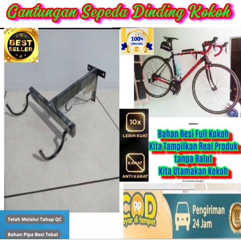 GantunganSepeda  dinding Murah Hanger Bike Tempat GantungSepedaTerlaris