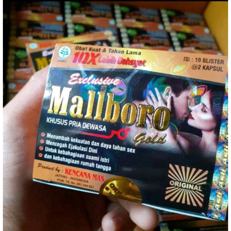 KAPSUL MALBORO GOLD ORIGINAL 100%