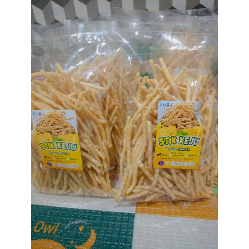 

Cheese Stik || Stik Keju Renyah Gurih 250 gr