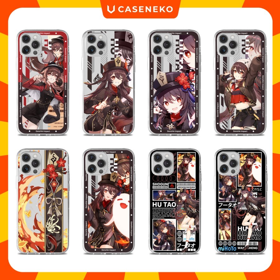 Casing HP Hu Tao Genshin Impact Inazuma Custom Case All Type HP