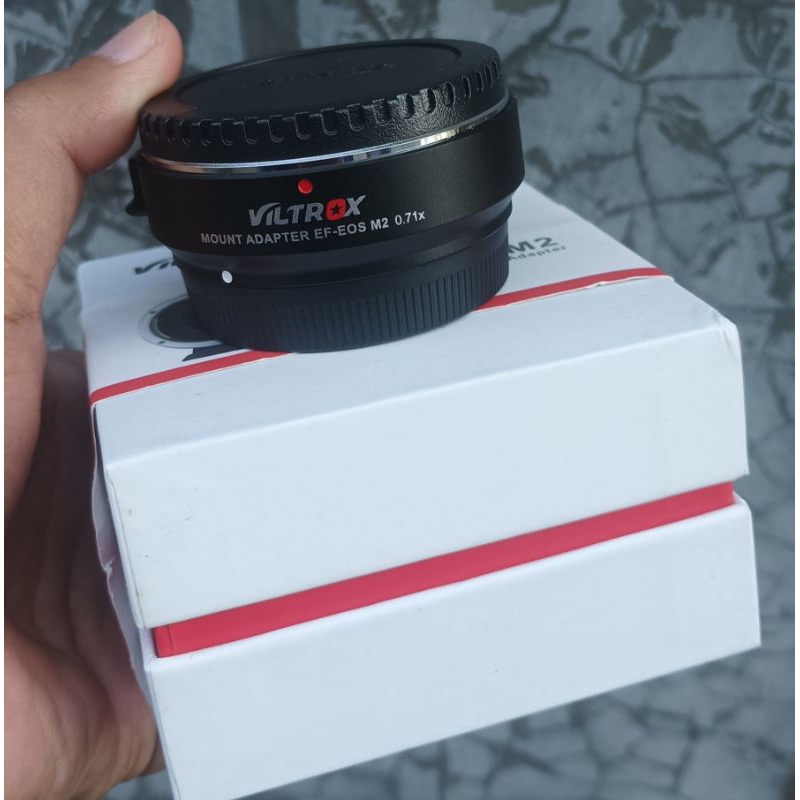 Adapter Viltrox SpeedBooster 0.71x For Canon Ef-M Like NEW