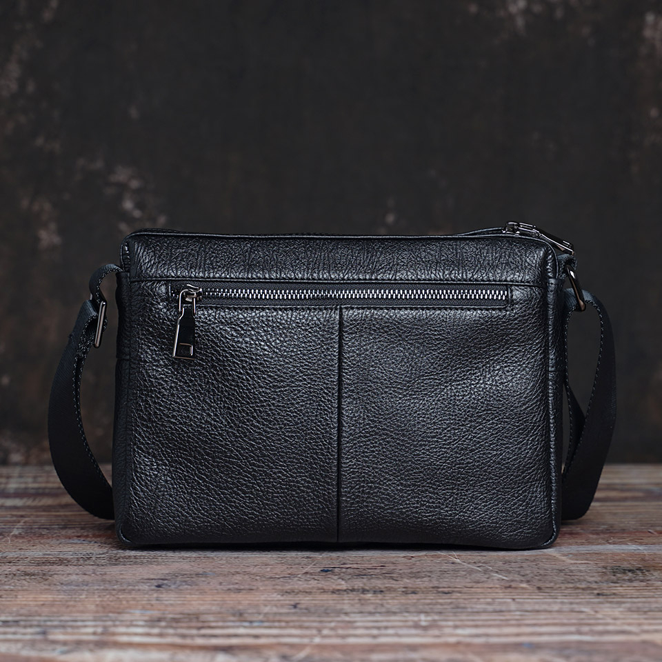 Tas Selempang Kulit Asli - Messenger Bag Pria