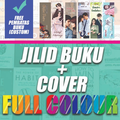 

Jilid Buku + Cover Full Colour