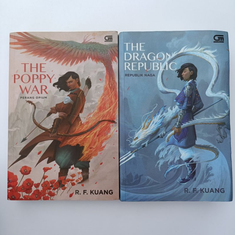 [preloved] Original Set The Poppy War The Dragon Republic R. F. Kuang | bahasa Indonesia | secondhan