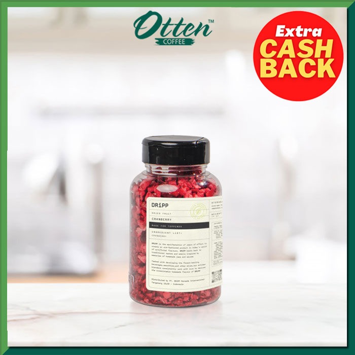 

DRiPP - Dried Fruit Cranberry 18g - Topping Minuman