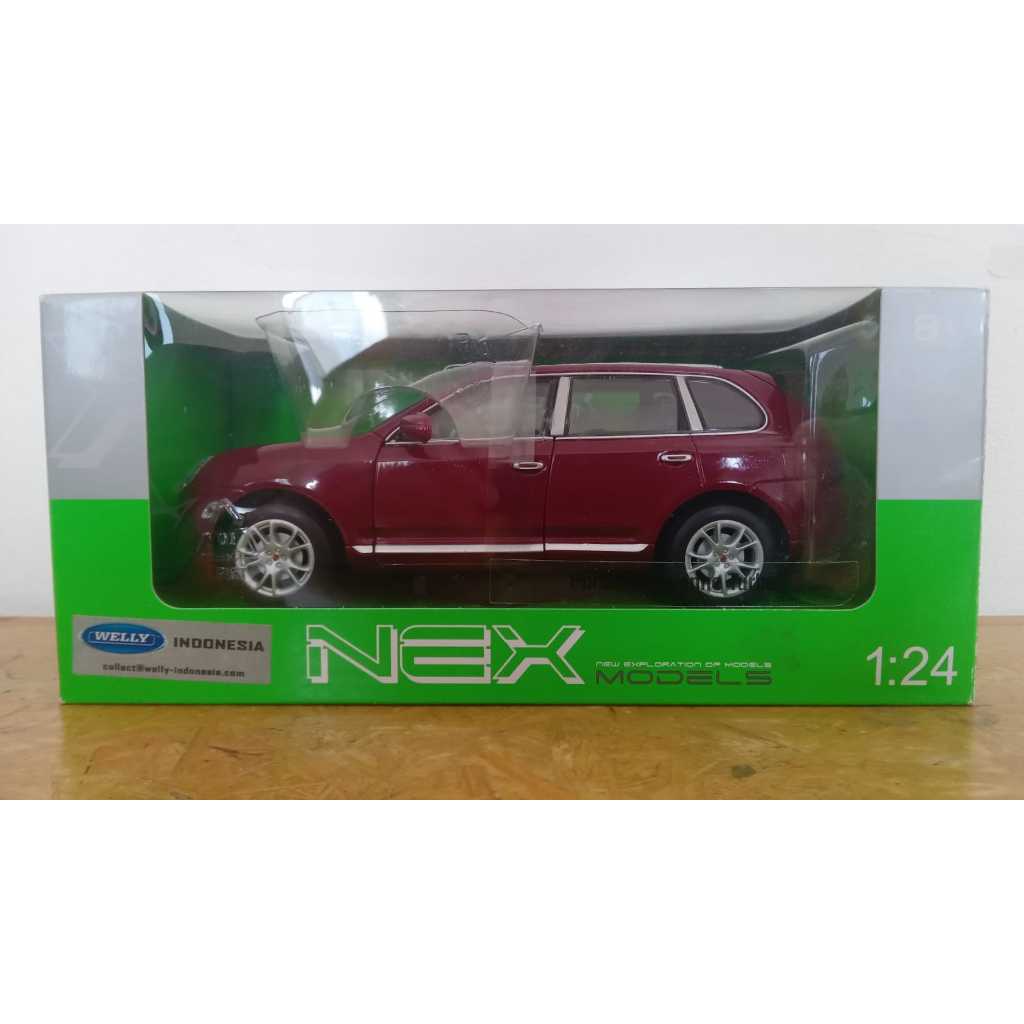 Diecast mobil Nex Welly 1:24 Porsche Cayenne Turbo