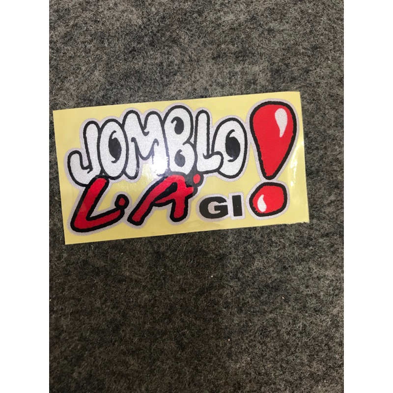 

STICKER METALIK JOMBLO LAGI