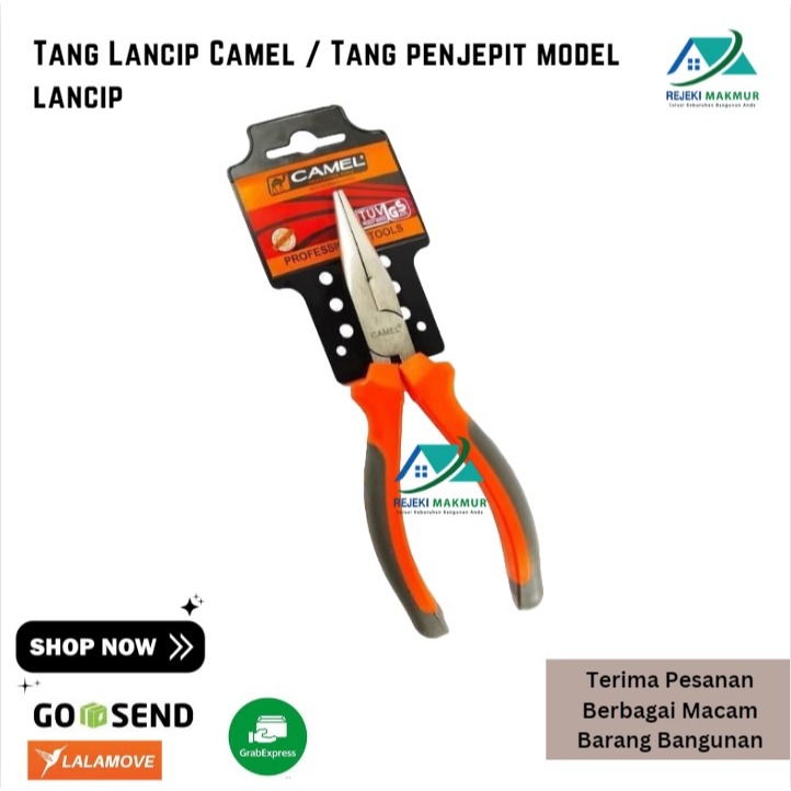 Tang Lancip Camel / Tang penjepit model lancip