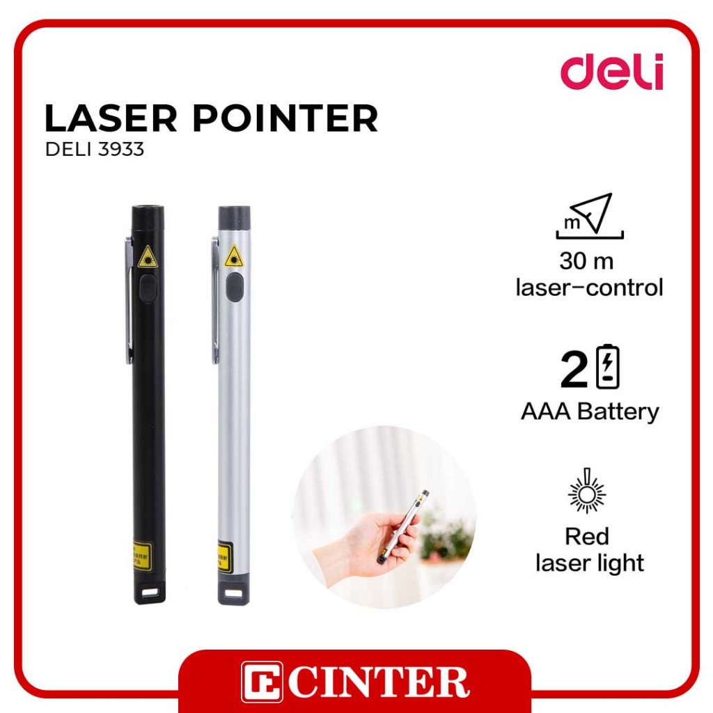 DELI - LASER PRESENTASI / LASER PONTER PEN 3933