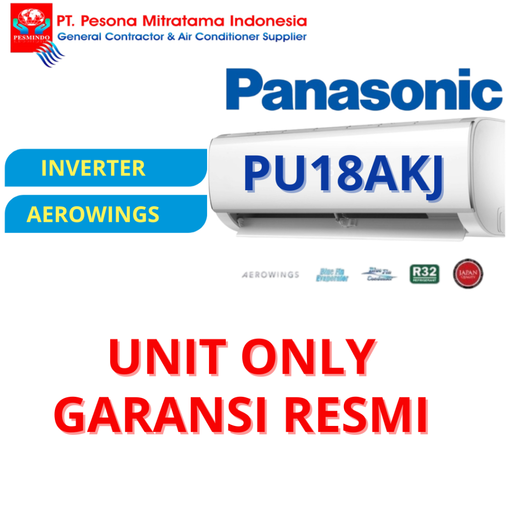 PANASONIC AC 2PK INVERTER PU18AKJ
