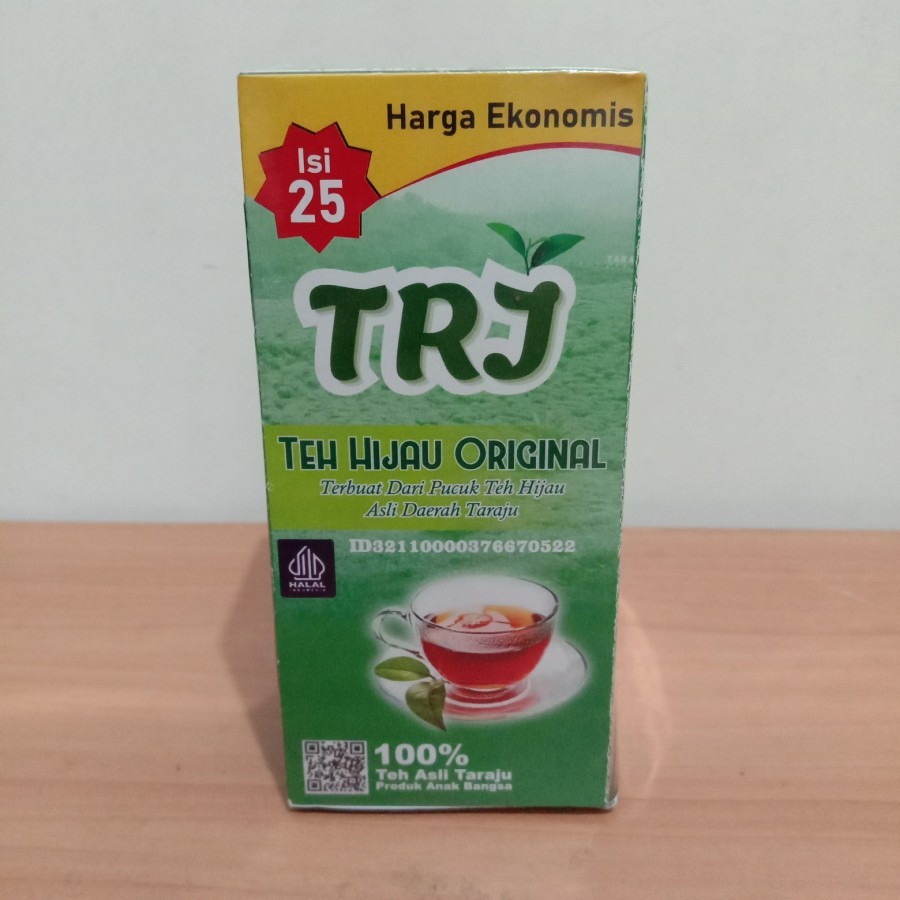 

Teh Hijau Original 25 Teabag TRJ Green Tea