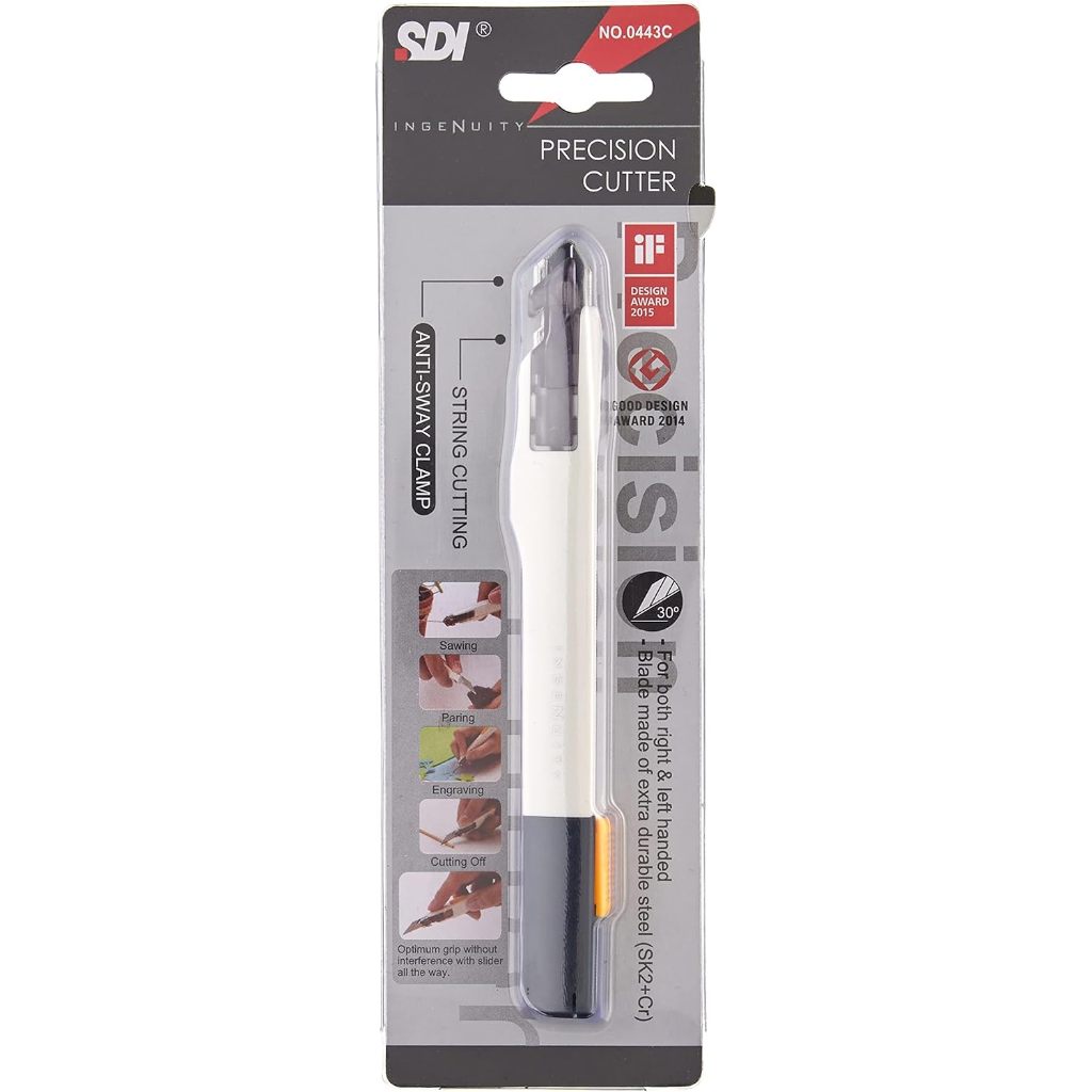 

gk SDI 0443C Pisau Presisi Cutter 9 mm 30 Derajat Ingenuity Precision Knife 9mm