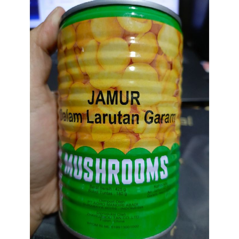 

MUSHROOMS JAMUR KANCING 425GR