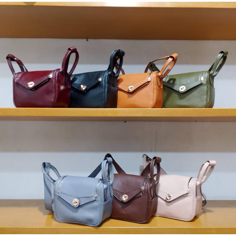 Sling bag lindi genuine leather size S