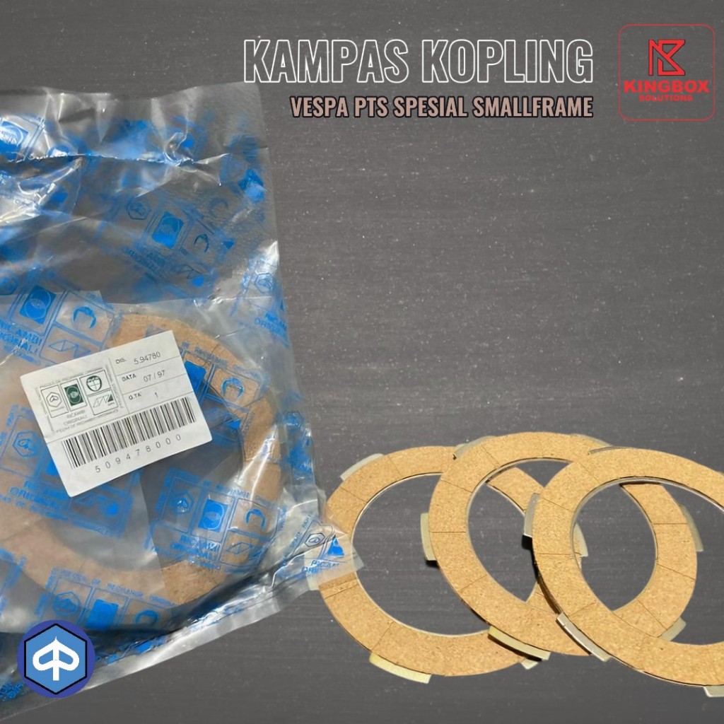 Kampas Kopling Vespa PTS Special Smallframe