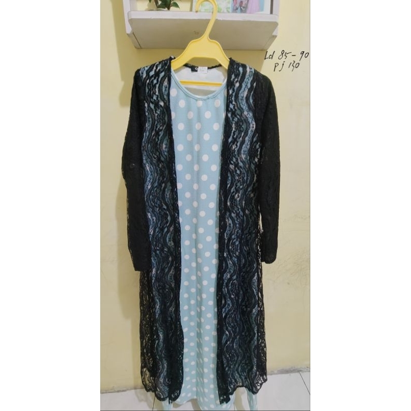 Gamis / dress/ renda preloved