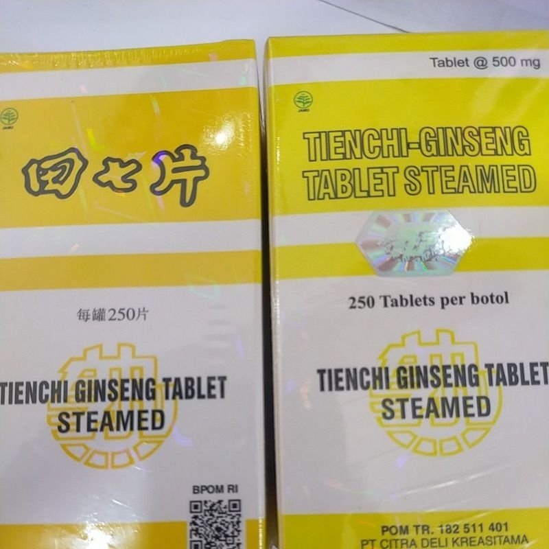 TIENCHI GINSENG TABLET STEAMED