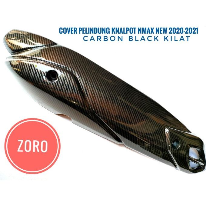 COVER KNALPOT NMAX CARBON ZORO/ COVER KNALPOT CARBON ZORO NMAX OLD/ NMAX NEW