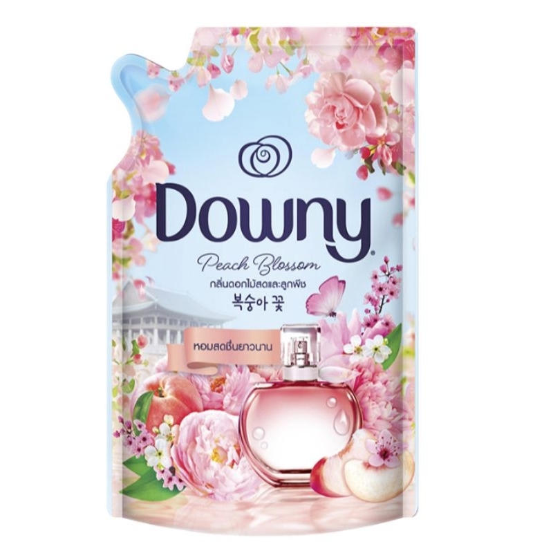 Downy Pelembut Pakaian Cair Peach Blossom Refill 470 ml