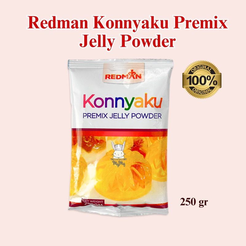 

RedMan Konnyaku Premix Jelly Powder 250 gr