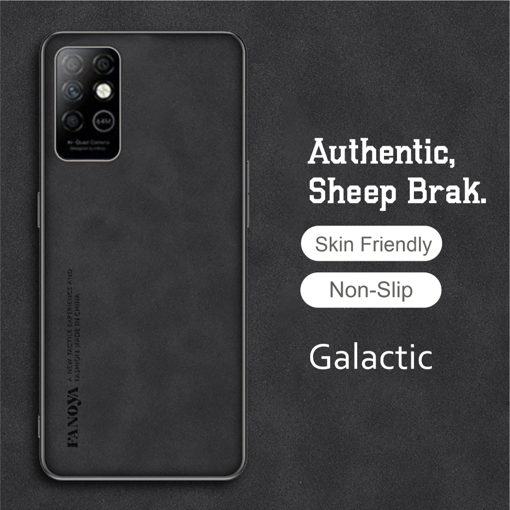Soft Case Terbaru Infinix Note 8 Luxury Casing Wool Sheepskin Leather