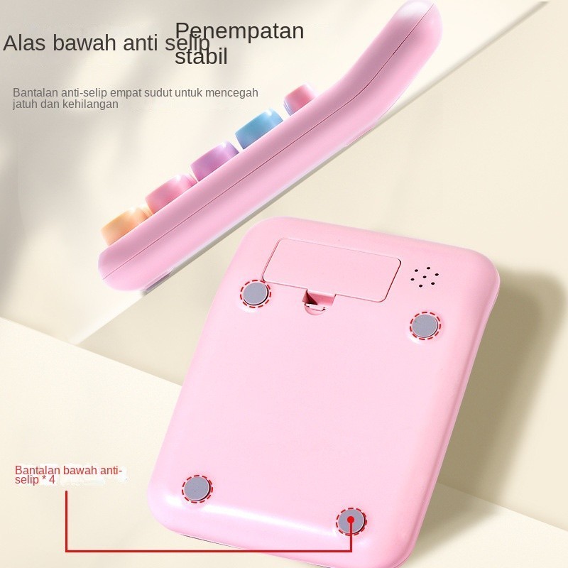 

RB Kalkulator multifunksional manis berwarna permen, calculator lucu spesifik murid, penting untuk