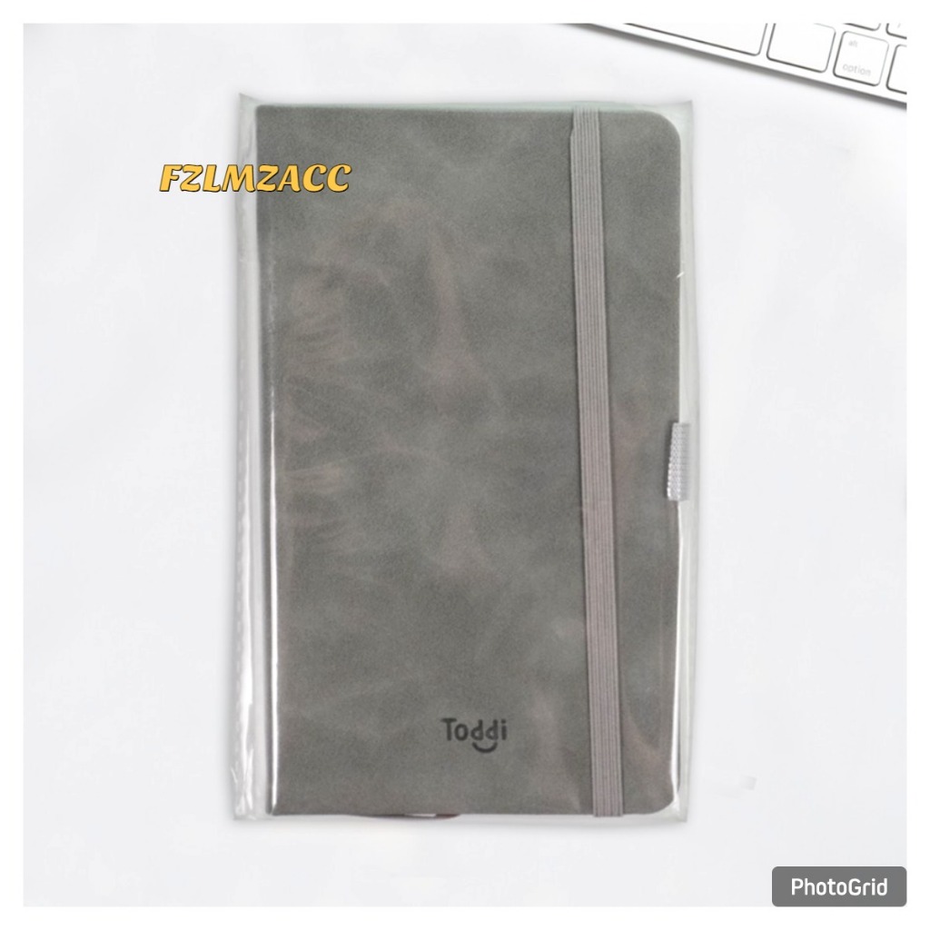 

Toddi Buku Jurnal Hardcover Notebook Diary 70GSM 200 Halaman Grid A6