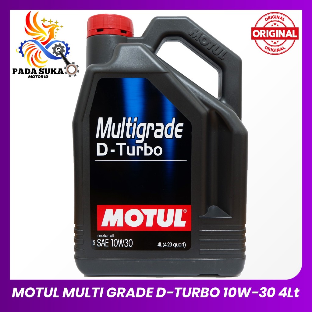 MOTUL MULTIGRADE D-TURBO 10W-30 4Liter HARGA TERMURAH