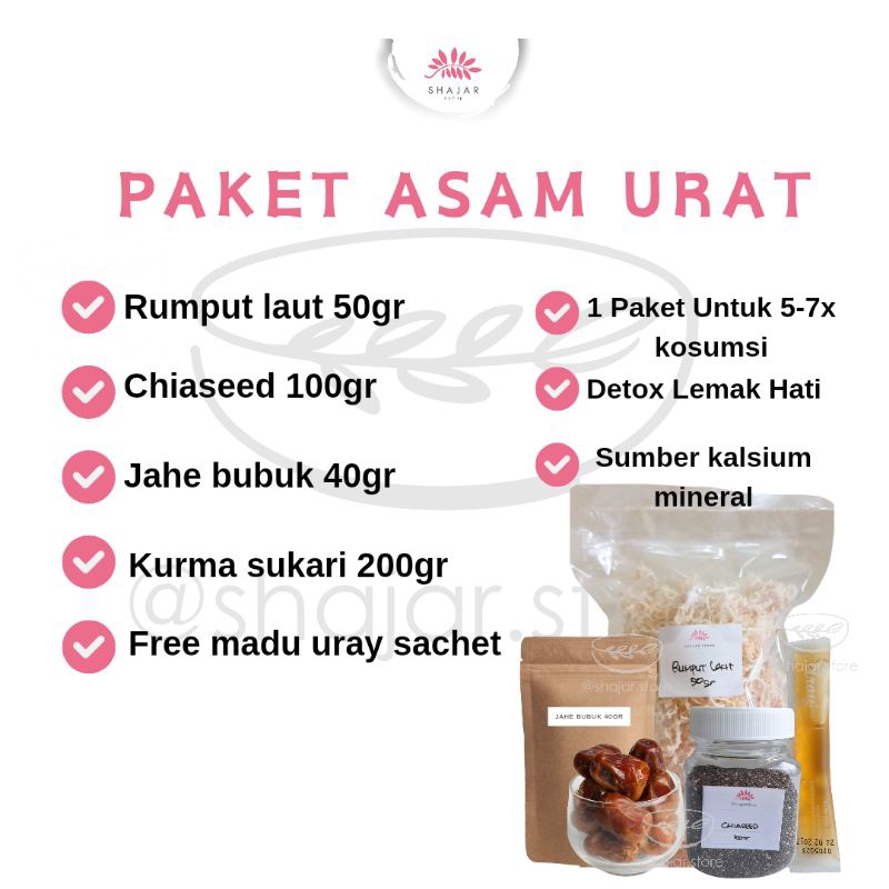 

Paket Asam Urat JSR
