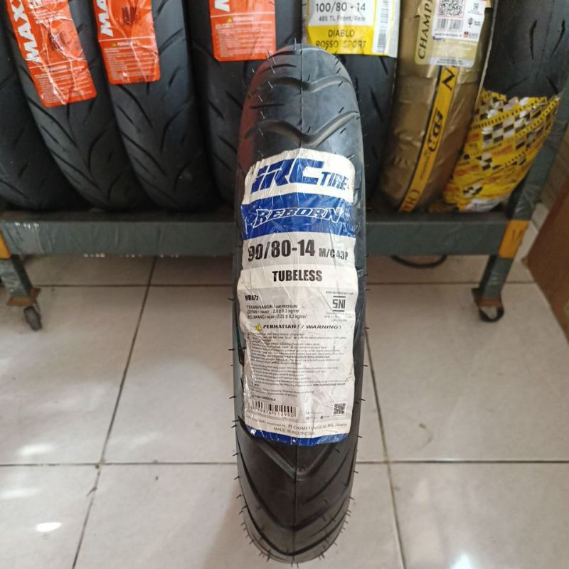 Ban IRC NR87 Reborn 90/80 ring 14 Tubeless