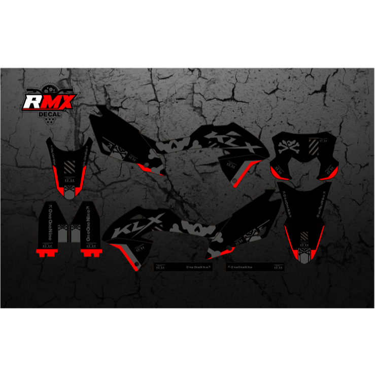DECAL KLX BF FULLBODY (058) DEKAL STIKER KLX 150 BF/G/L/SE/EXTREME/NEW 2016 2017 2018 2019 2020 2021