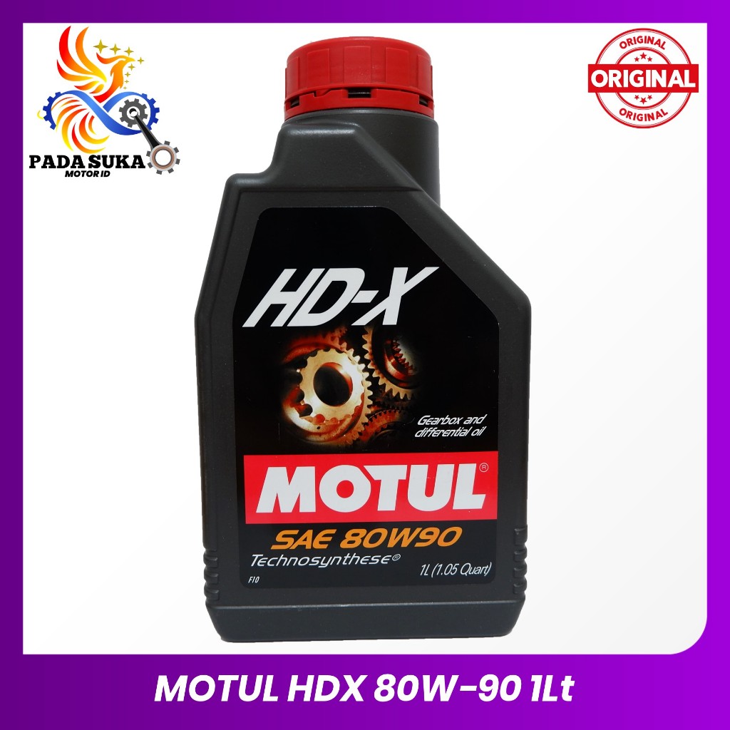 Oli Gardan dan Transmisi Mobil Motul HDX 80w-90 1 Liter Technosynthese