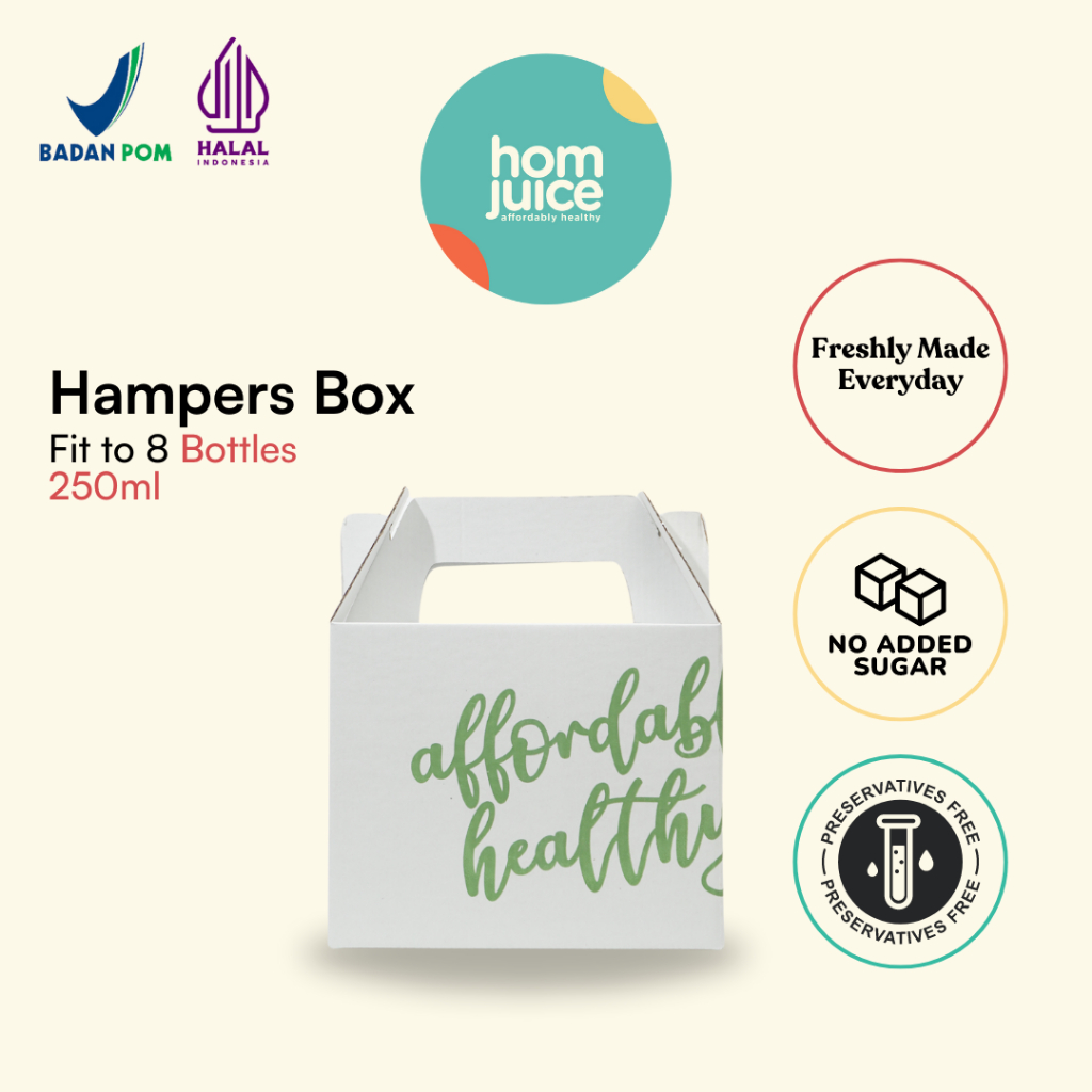 

Box Hampers Isi 8 Botol