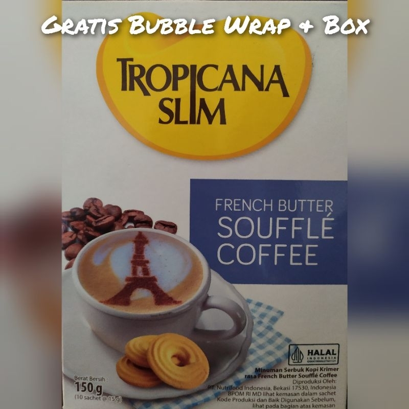 

Kopi Tropicana Slim Souffle Coffee 150 gram