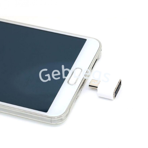 Mini OTG Adapter Adaptor Sambungan Konektor Transfer Data Flashdisk Flasdis To HP Ponsel Port USB Hi