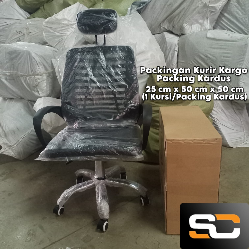 KUBIBIX KURSI KANTOR / KURSI KERJA / KURSI DIREKTUR TIPE D802