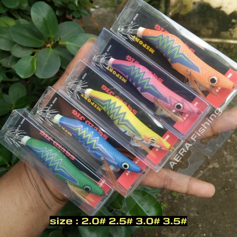 Lure Egi Squid Jig Proberos Umpan Cumi Eging