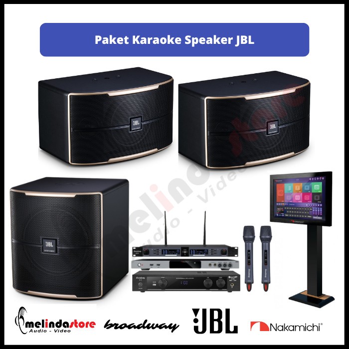 Paket Karaoke Rumah Speaker JBL Pasion 6