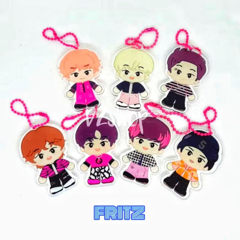 FRITZ Keychain NCT DREAM Chibi - Glitch Mode (Gantungan Kunci Akrilik)