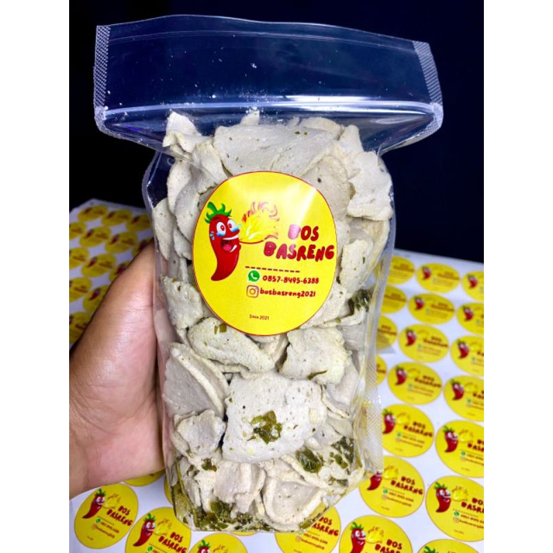 

Basreng original daun jeruk 500gr