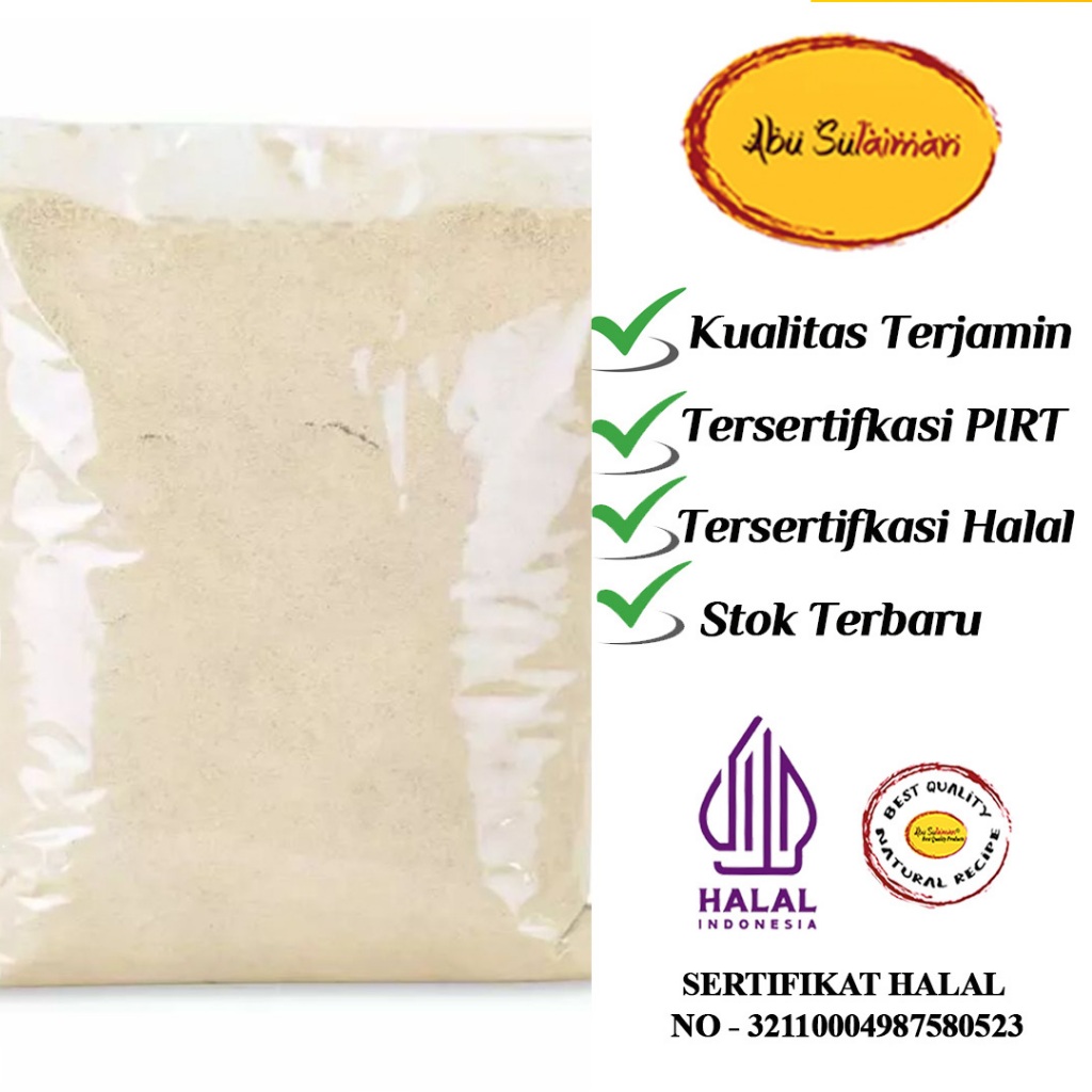 LADA PUTIH BUBUK PREMIUM 500 GR / MERICA BUBUK MURNI 500 GR / PURE WHITE PEPPER POWDER 500 GR